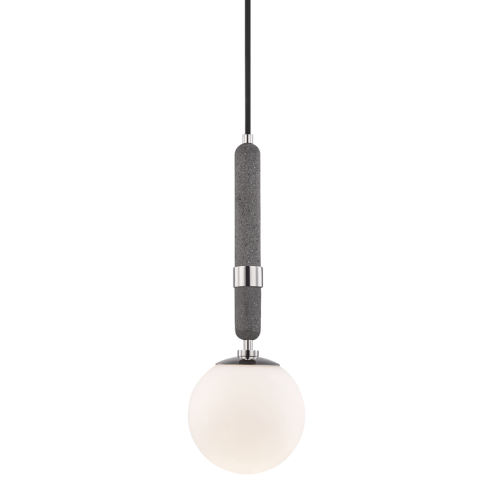 Mitzi Brielle Mini Pendant in Polished Nickel