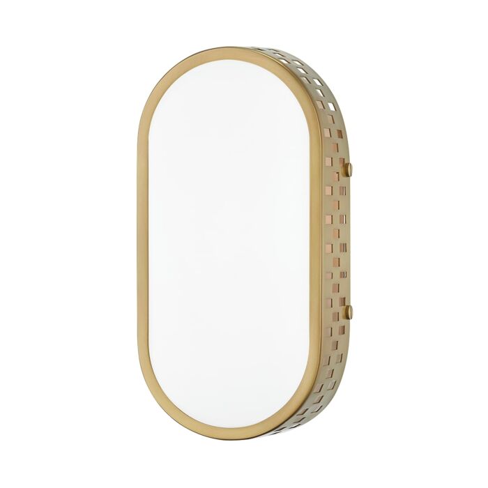 Mitzi Phoebe 11 Inch Wall Sconce in Aged Brass