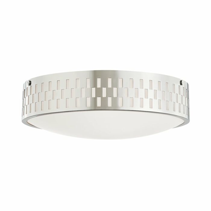 Mitzi Phoebe 3 Light Ceiling Light in Polished Nickel