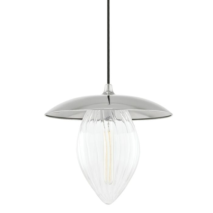 Mitzi Lilly Pendant Light in Polished Nickel