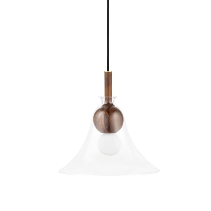 Mitzi Dani Pendant Light in Aged Brass