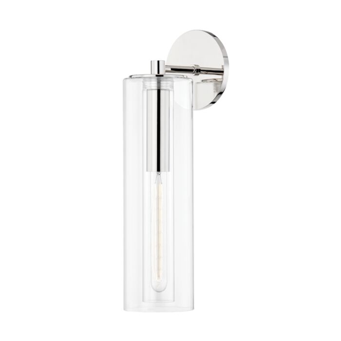 Mitzi Belinda Wall Sconce in Polished Nickel