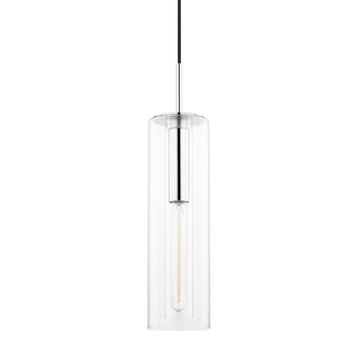 Mitzi Belinda Pendant Light in Polished Nickel