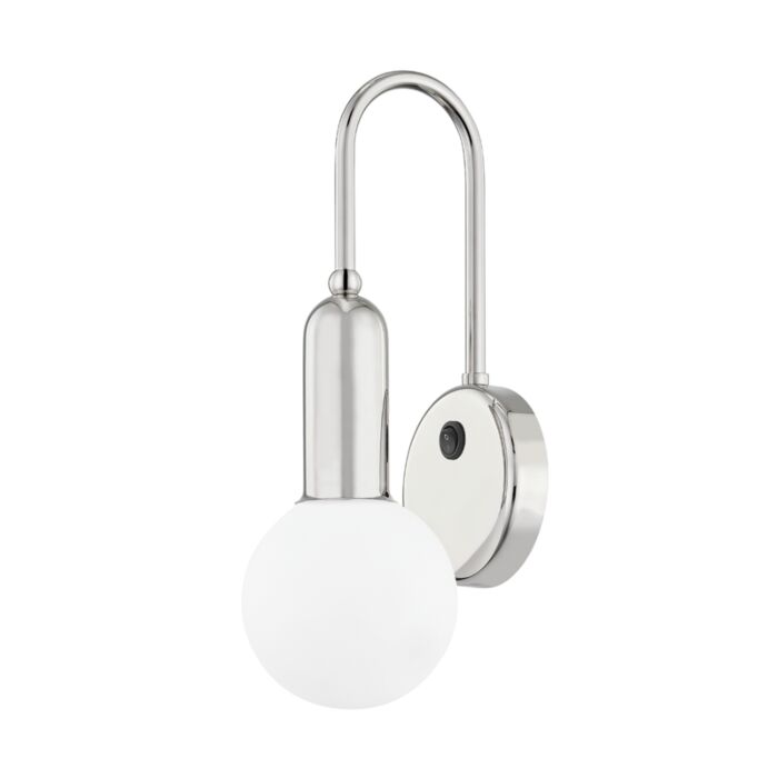 Mitzi Gabby Wall Sconce in Polished Nickel