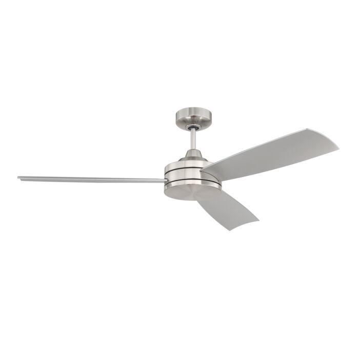 Craftmade Inspo 54 Inch . Light Indoor Ceiling Fan in Brushed Polished Nickel