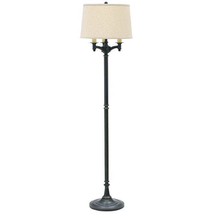 House of Troy 6 way Floor Lamp in Oil Rubbed Bronze