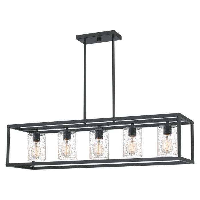 Five Light Linear Chandelier