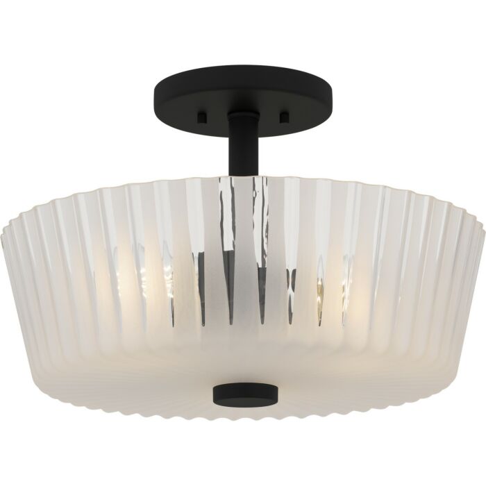 Three Light Semi-Flush Mount