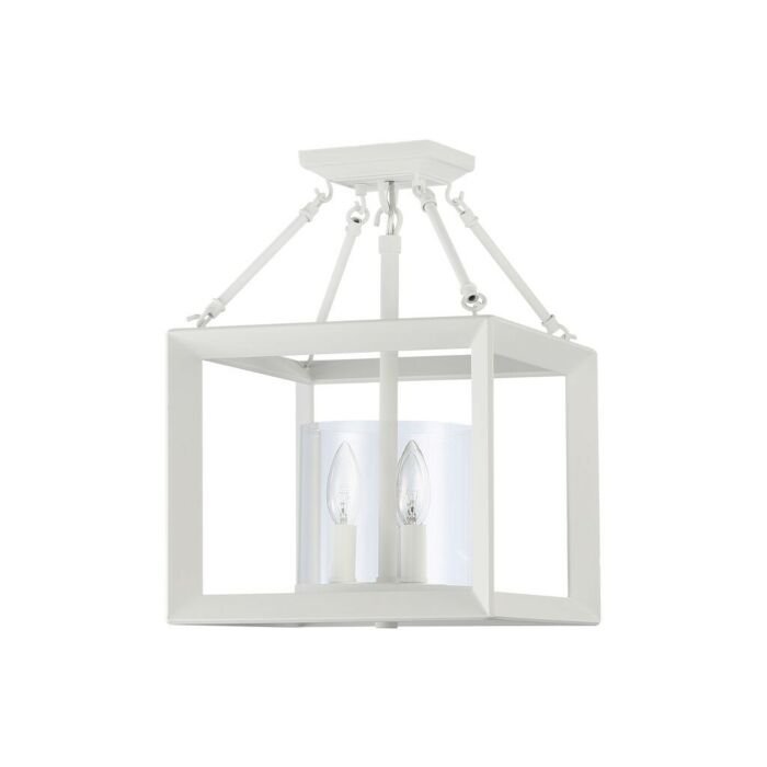 Three Light Semi-Flush Mount
