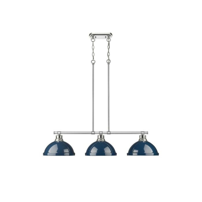 Three Light Linear Pendant