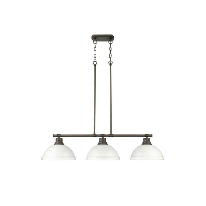 Three Light Linear Pendant