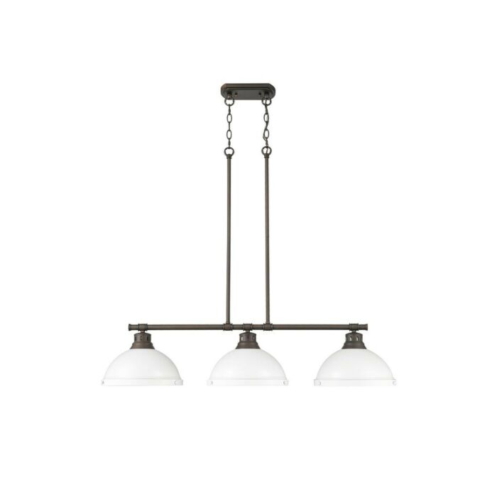 Three Light Linear Pendant