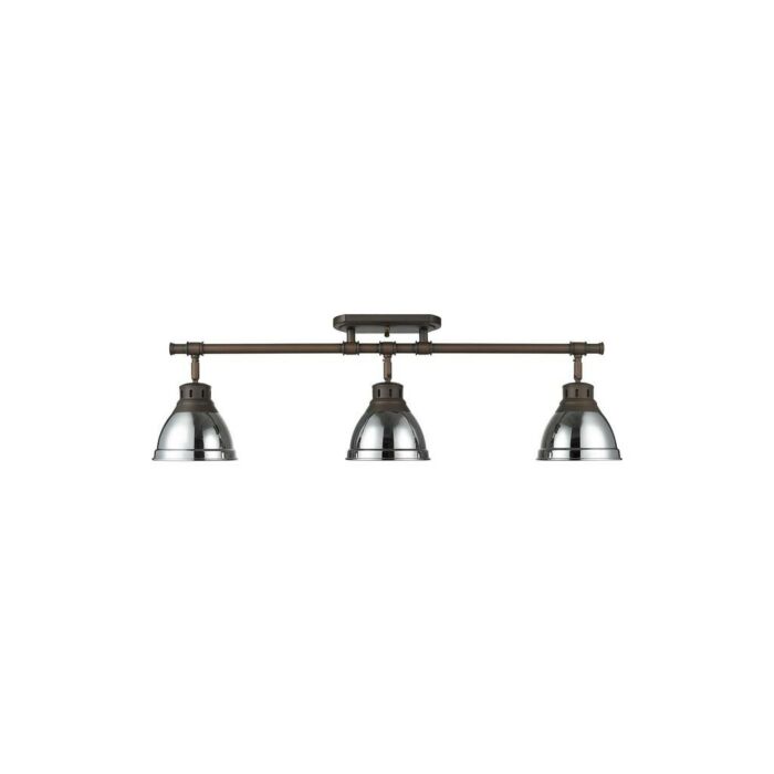 Three Light Semi-Flush Mount