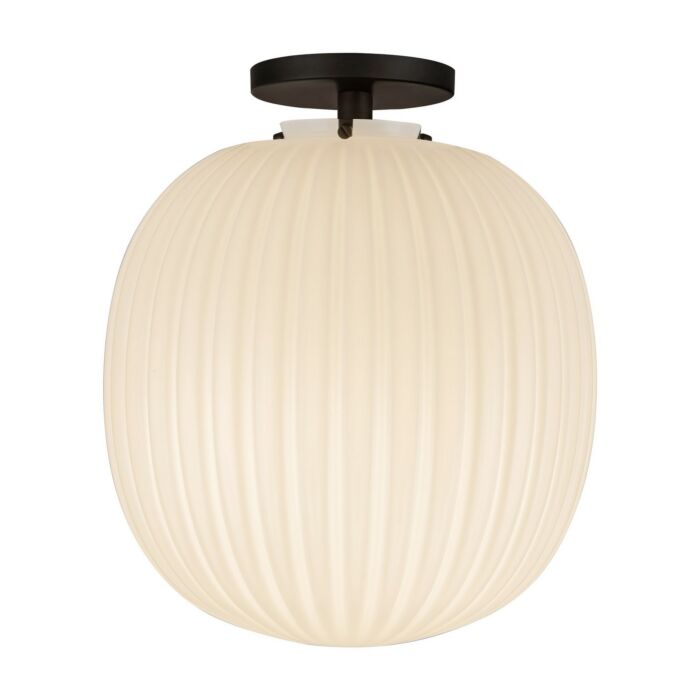 One Light Semi-Flush Mount