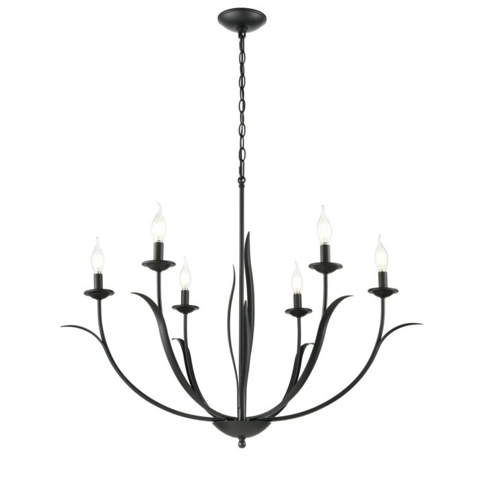 Six Light Chandelier