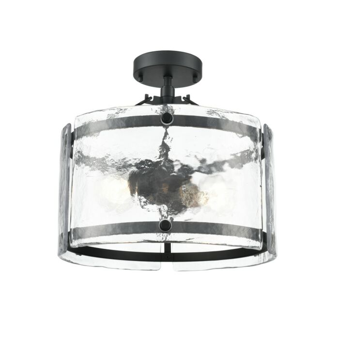 Two Light Semi-Flush Mount