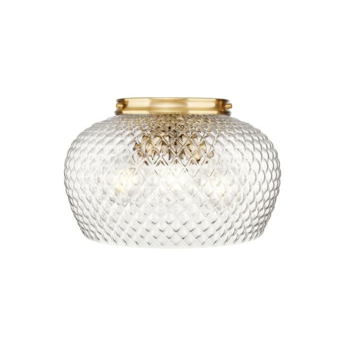 Three Light Flush Mount