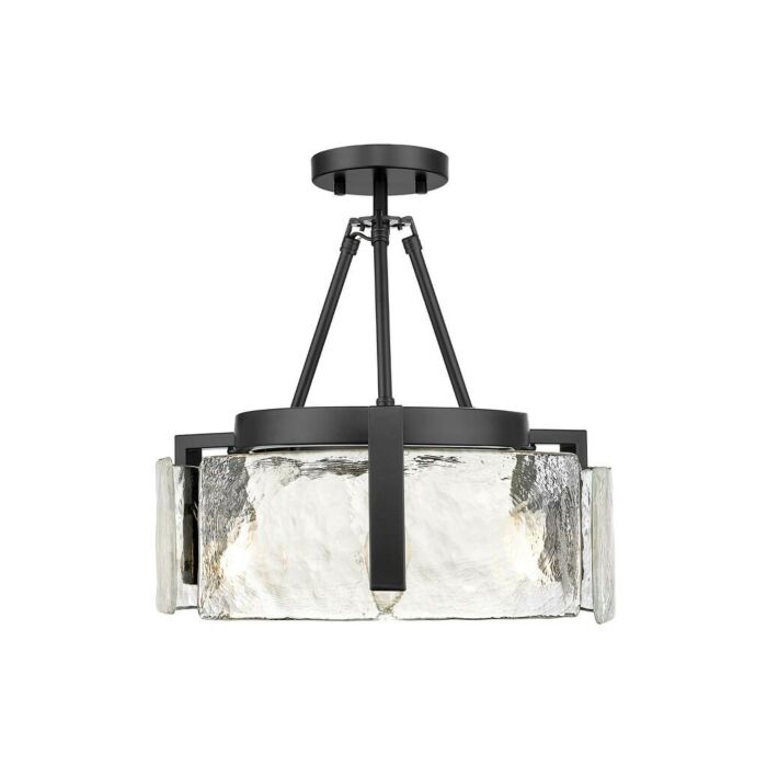Three Light Semi-Flush Mount
