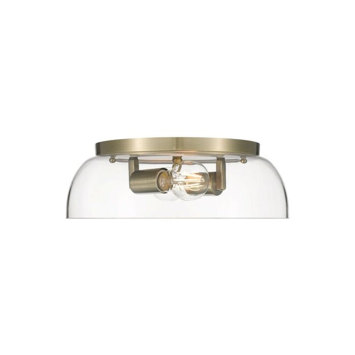 Two Light Flush Mount