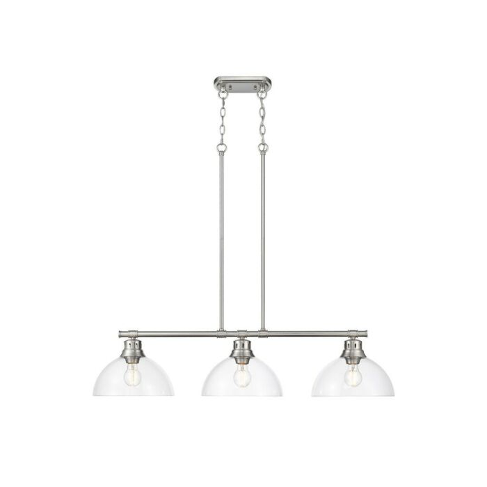 Three Light Linear Pendant