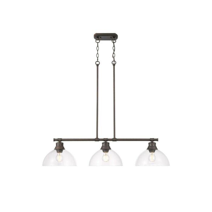 Three Light Linear Pendant