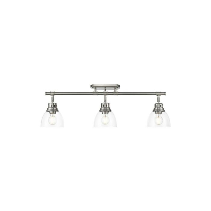 Three Light Semi-Flush Mount