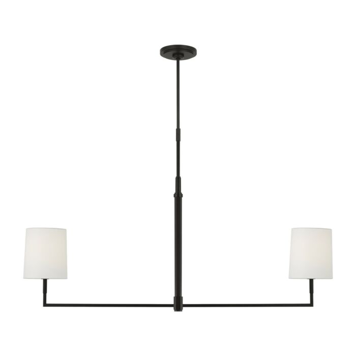 Two Light Linear Chandelier