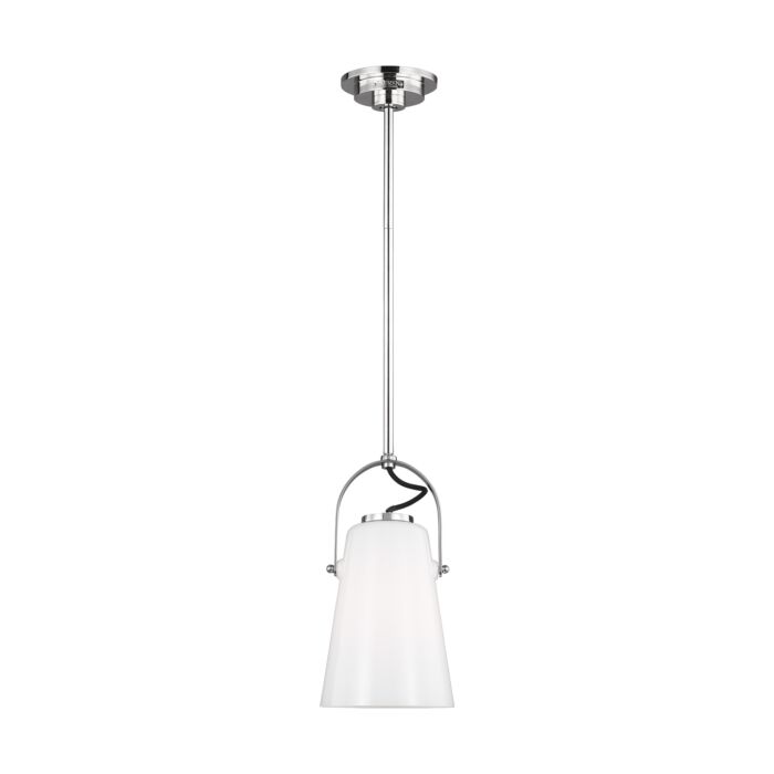 Hazel Pendant Light in Polished Nickel by Ralph Lauren