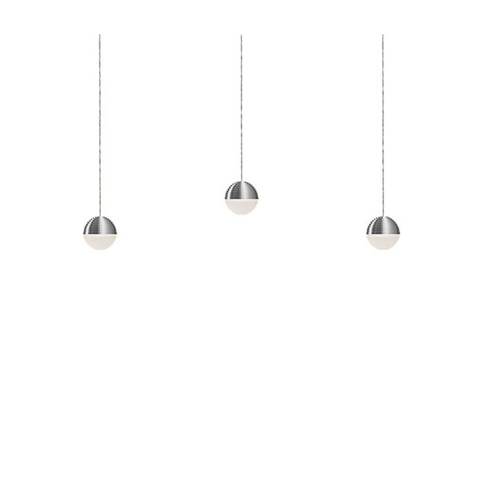 Kuzco Supernova LED Pendant Light in Nickel