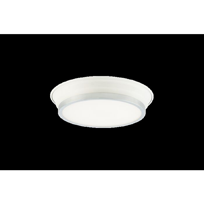 Matteo Jaxx 1 Light Ceiling Light In White With Chrome