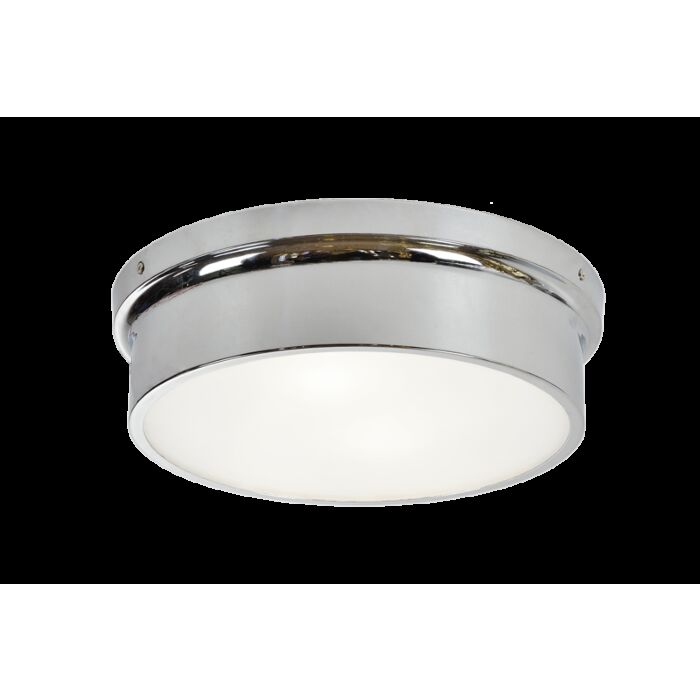 Matteo Ciotola 2 Light Ceiling Light In Chrome