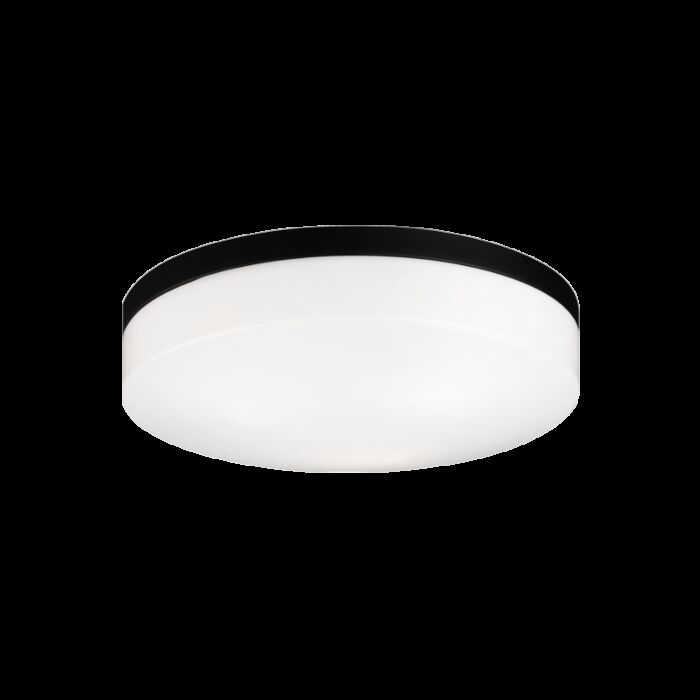 Matteo Xenon 3 Light Ceiling Light In Black