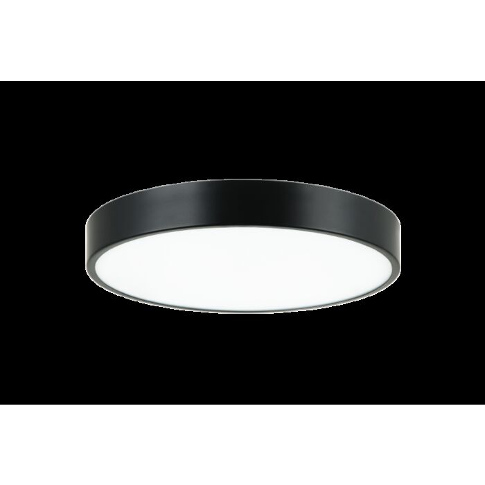 Matteo Plato 1 Light Ceiling Light In Black