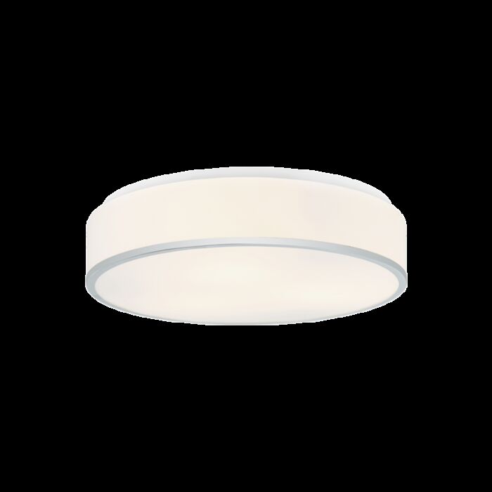 Matteo Echo 3 Light Ceiling Light In Chrome