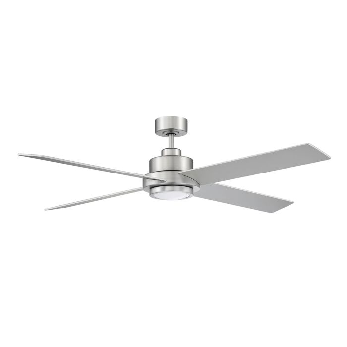 Meridian 56 Inch LED Ceiling Fan in Brushed Nickel