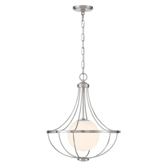  Pendant in Brushed Nickel