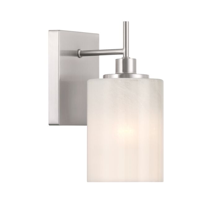  Wall Sconce in Brushed Nickel