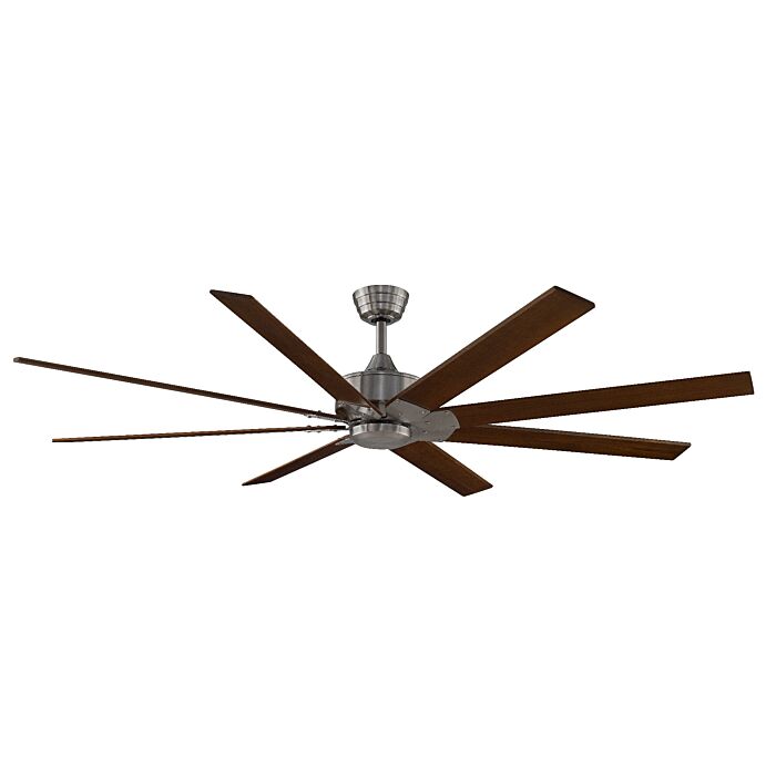 Fanimation Levon Custom Indoor Ceiling Fan in Brushed Nickel  MOTOR ONLY