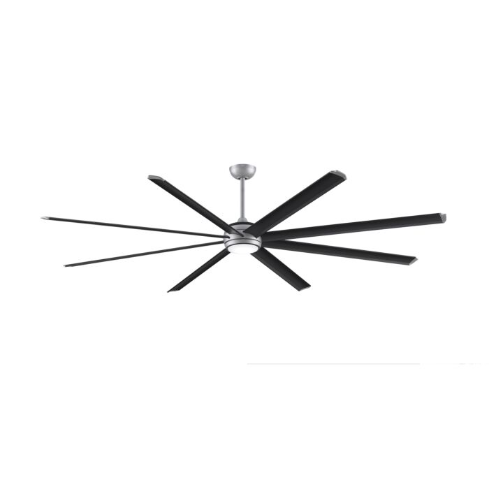 Fanimation Stellar 96 1 Light 8 Blade Ceiling Fan Motor (Only) in Silver