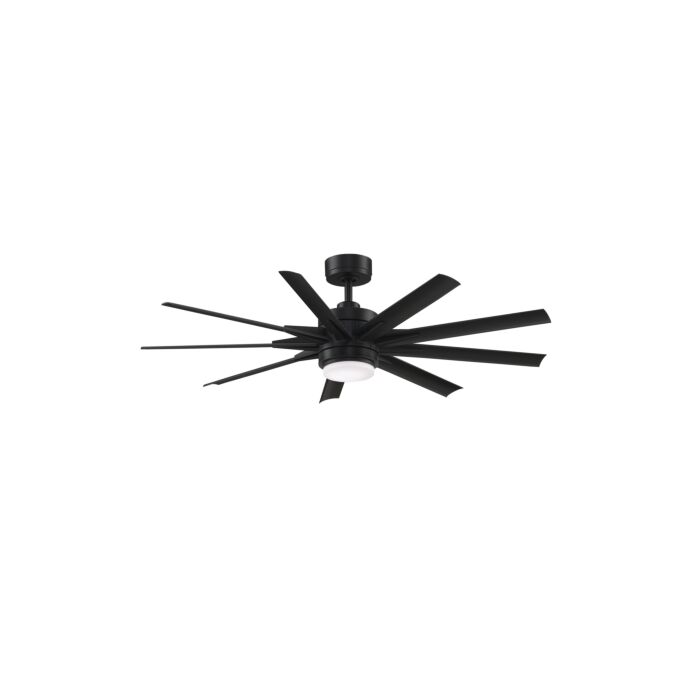 Fanimation Odyn Custom 1 Light 9 Blade Ceiling Fan Motor (Only) in Black