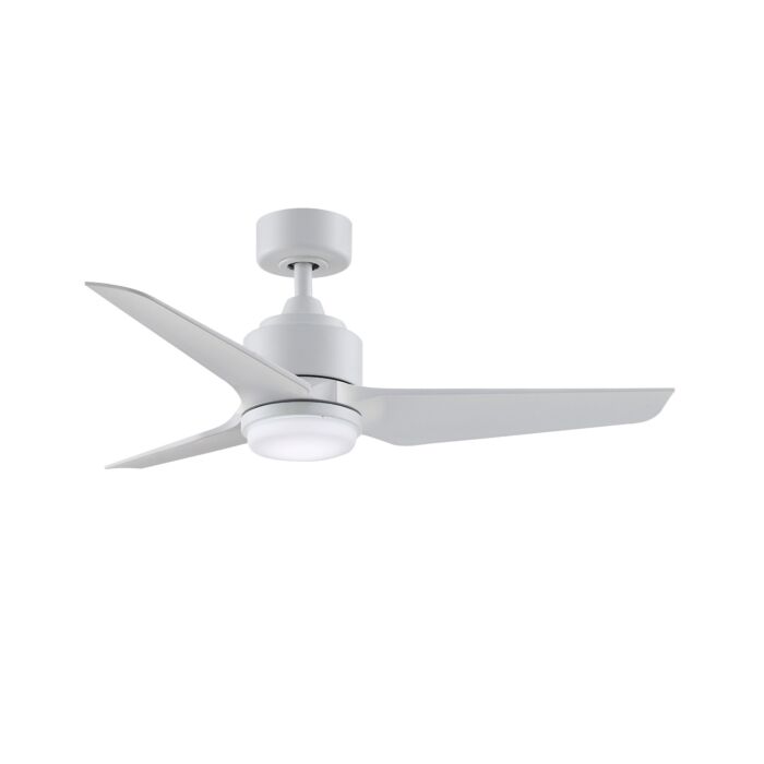 Fanimation TriAire Custom Indoor/Outdoor Ceiling Fan in Matte White  MOTOR ONLY
