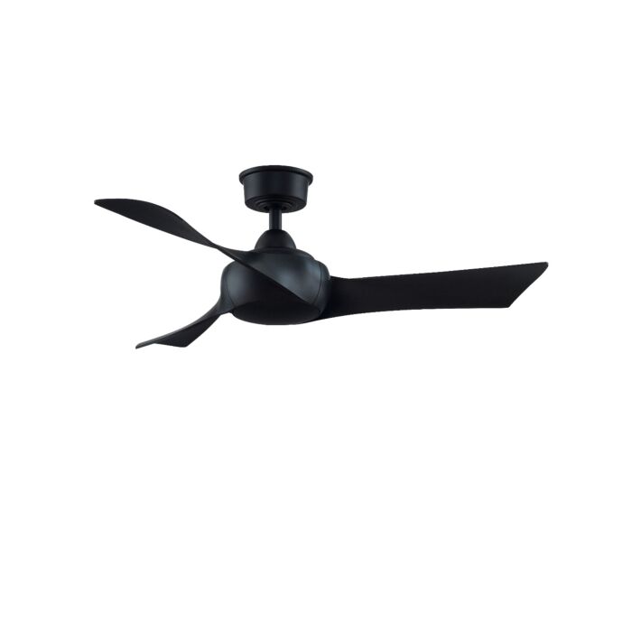 Fanimation Wrap Custom Indoor Ceiling Fan in Black  MOTOR ONLY