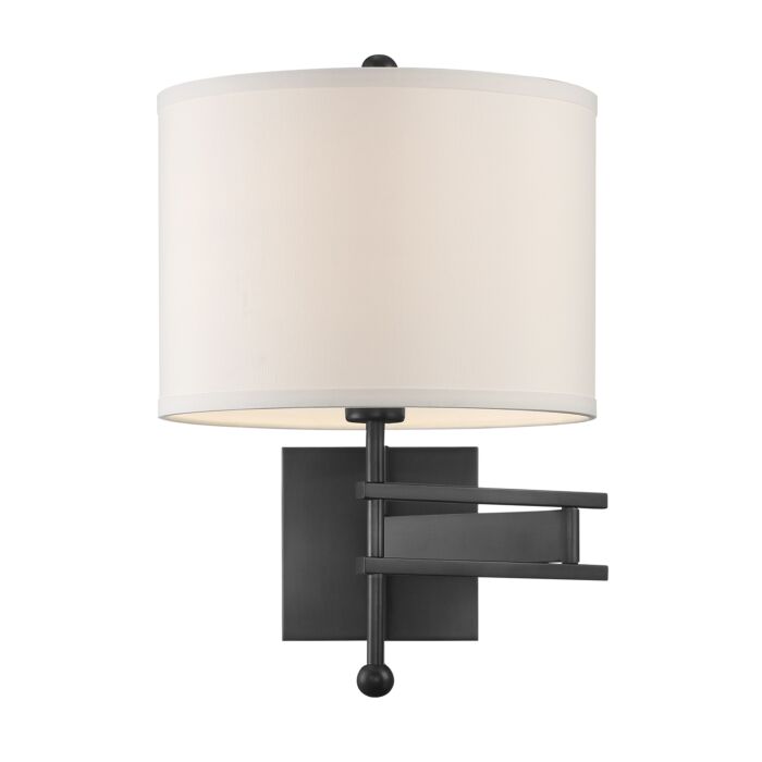 Crystorama Marshall Wall Lamp in Matte Black