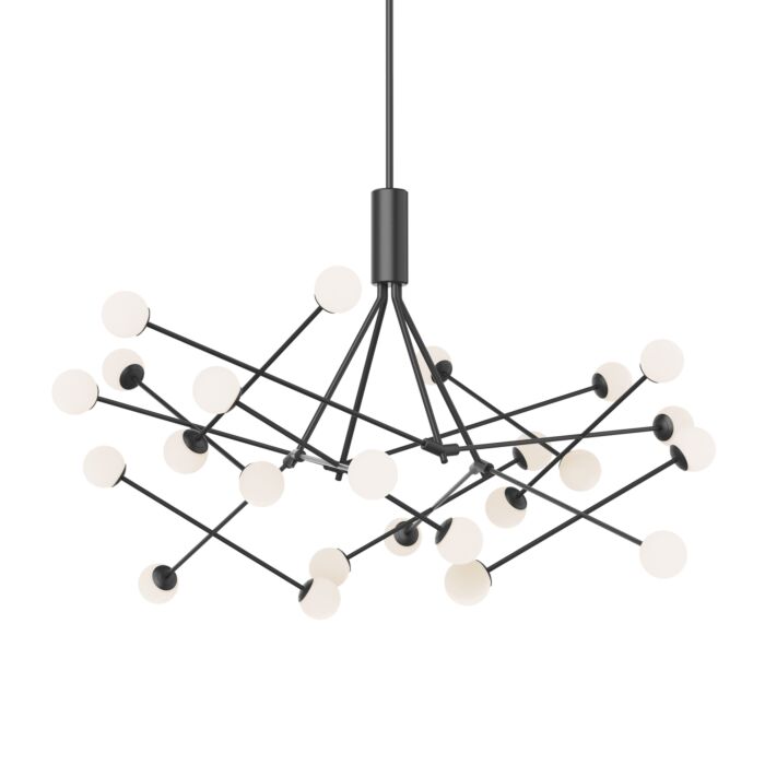 Kuzco Moto LED Contemporary Chandelier in Black