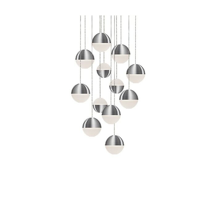 Kuzco Supernova LED Pendant Light in Nickel