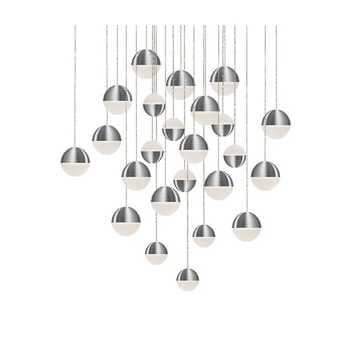 Kuzco Supernova LED Pendant Light in Nickel
