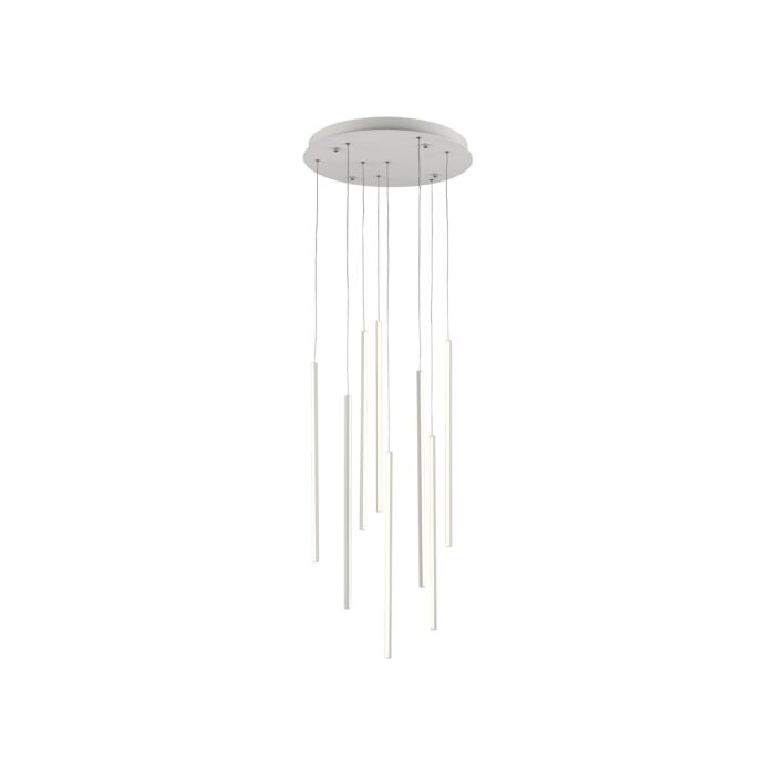 Kuzco Chute LED Pendant Light in White