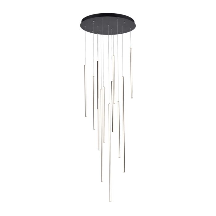 Kuzco Chute LED Pendant Light in Black