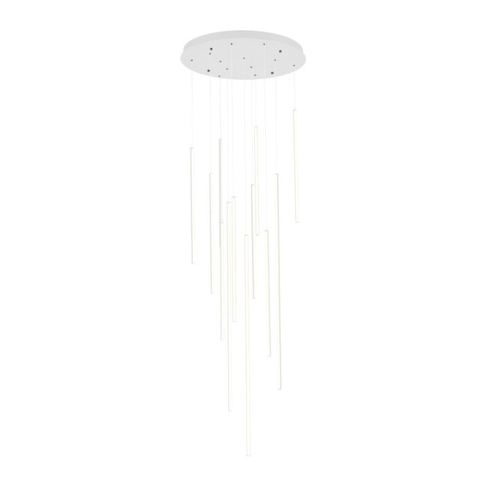 Kuzco Chute LED Pendant Light in White