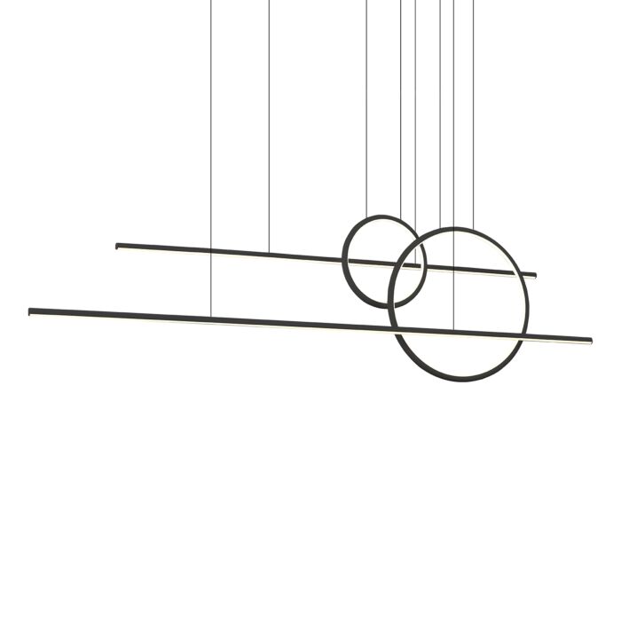 Kuzco Chute Calypso LED Pendant Light in Black